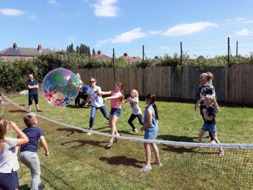 Messy Church - volleyball